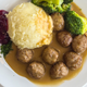 Un plato de albóndigas suecas... perdón, turcas.